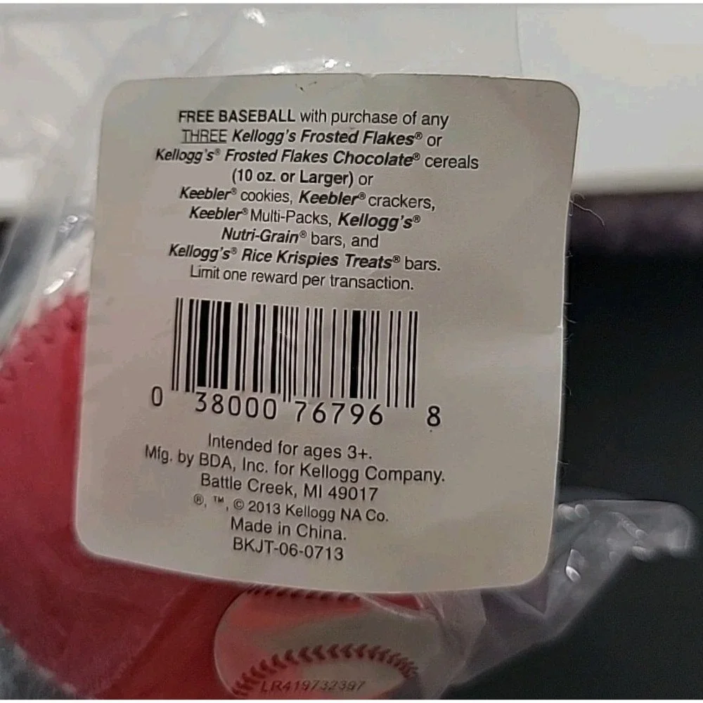 Kelloggs Keebler Tony‎ the Tiger Hispanic Heritage Family Day Baseball NEW